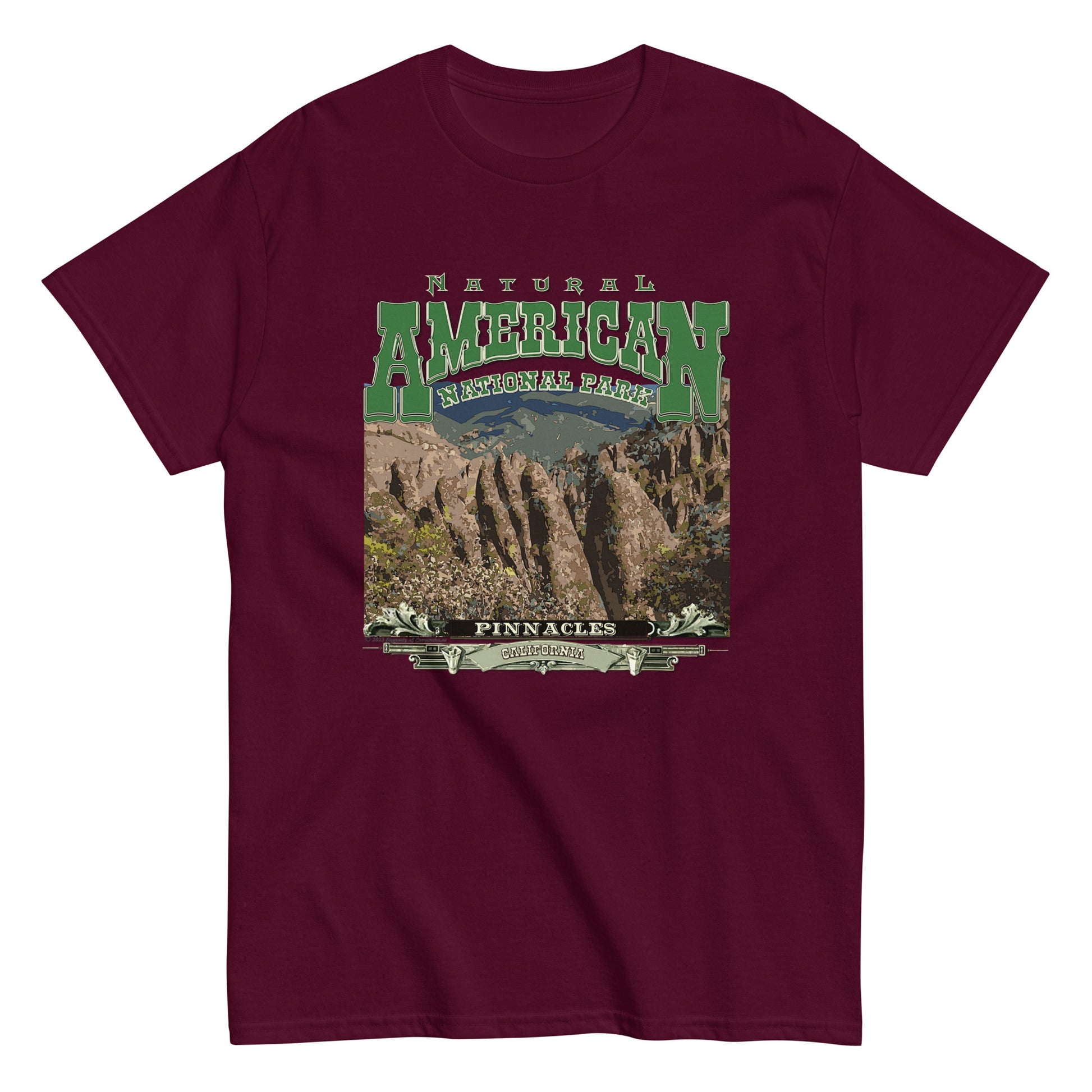 Pinnacles National Park t-shirt, Comancha Graphics,Pinnacles t-shirt, Comancha Graphics tee,