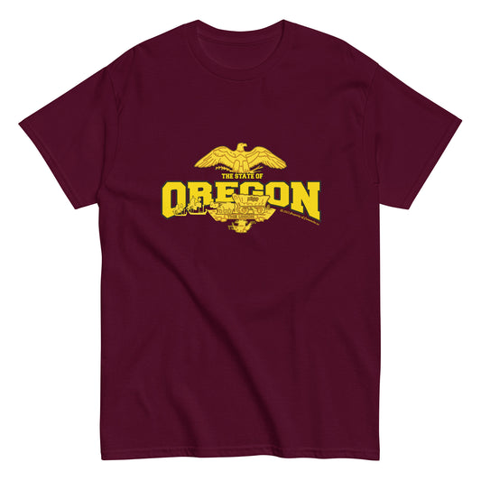 Oregon t-shirt,Oregon State USA T-shirt,comancha,