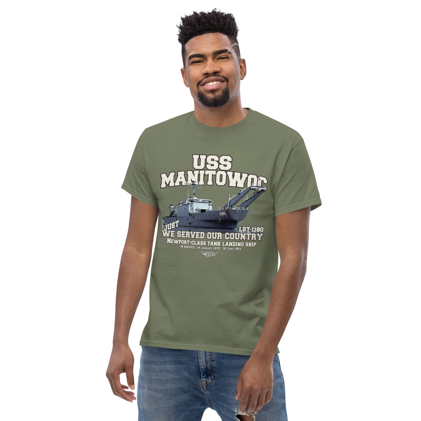 USS Manitowoc LST-1180 t-shirt
