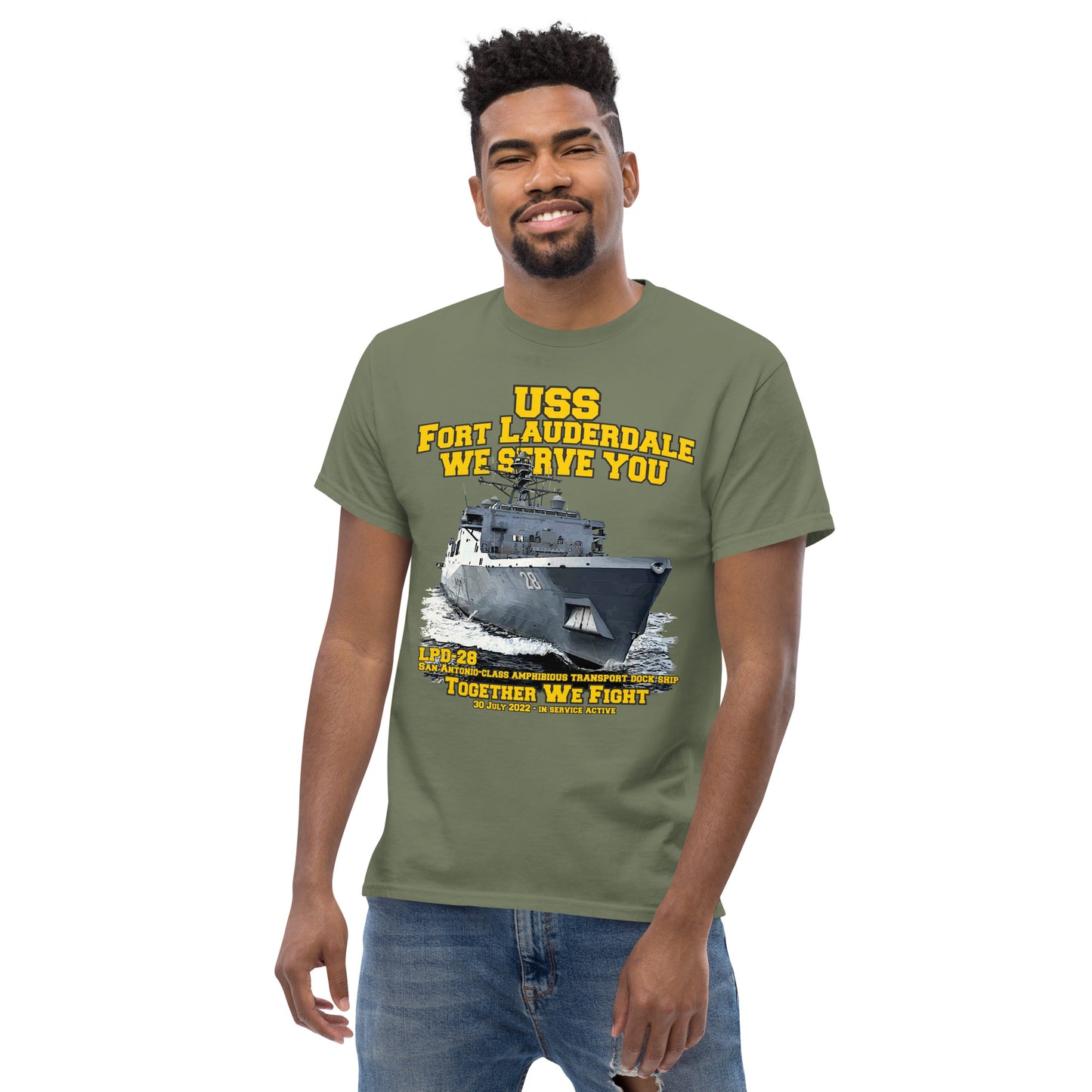 USS Fort Lauderdale LPD-28 t-shirt