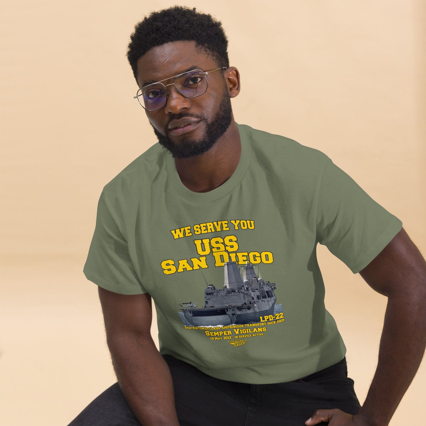 USS San Diego LPD-22 t-shirt
