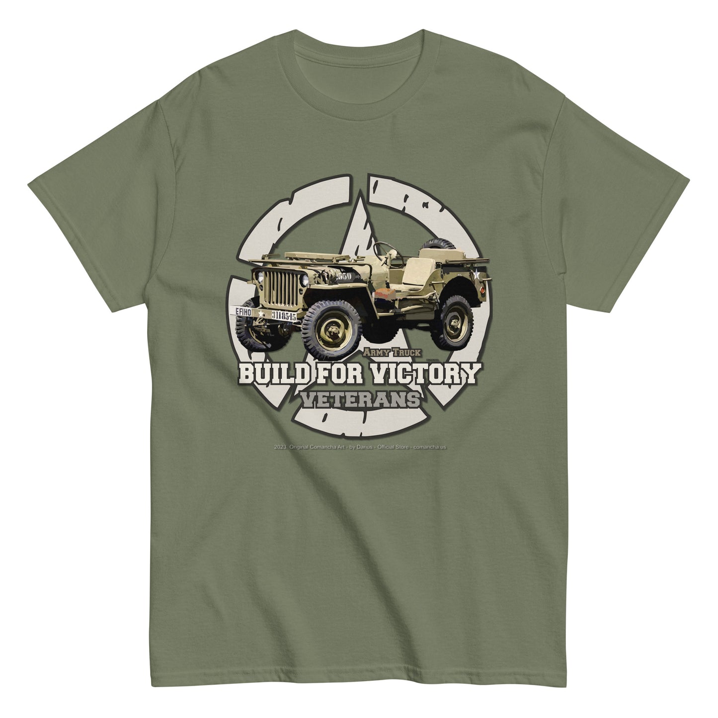 D-DAY Build for Victory Veterans, Men's classic tee