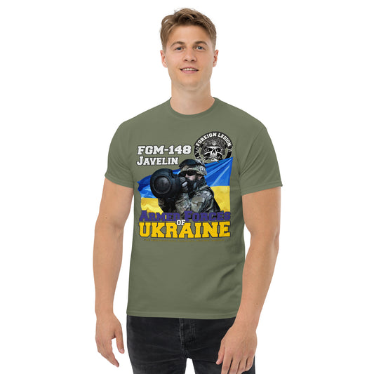 Save Ukraine Javelin Men's classic t-shirt, Comancha T-shirts,