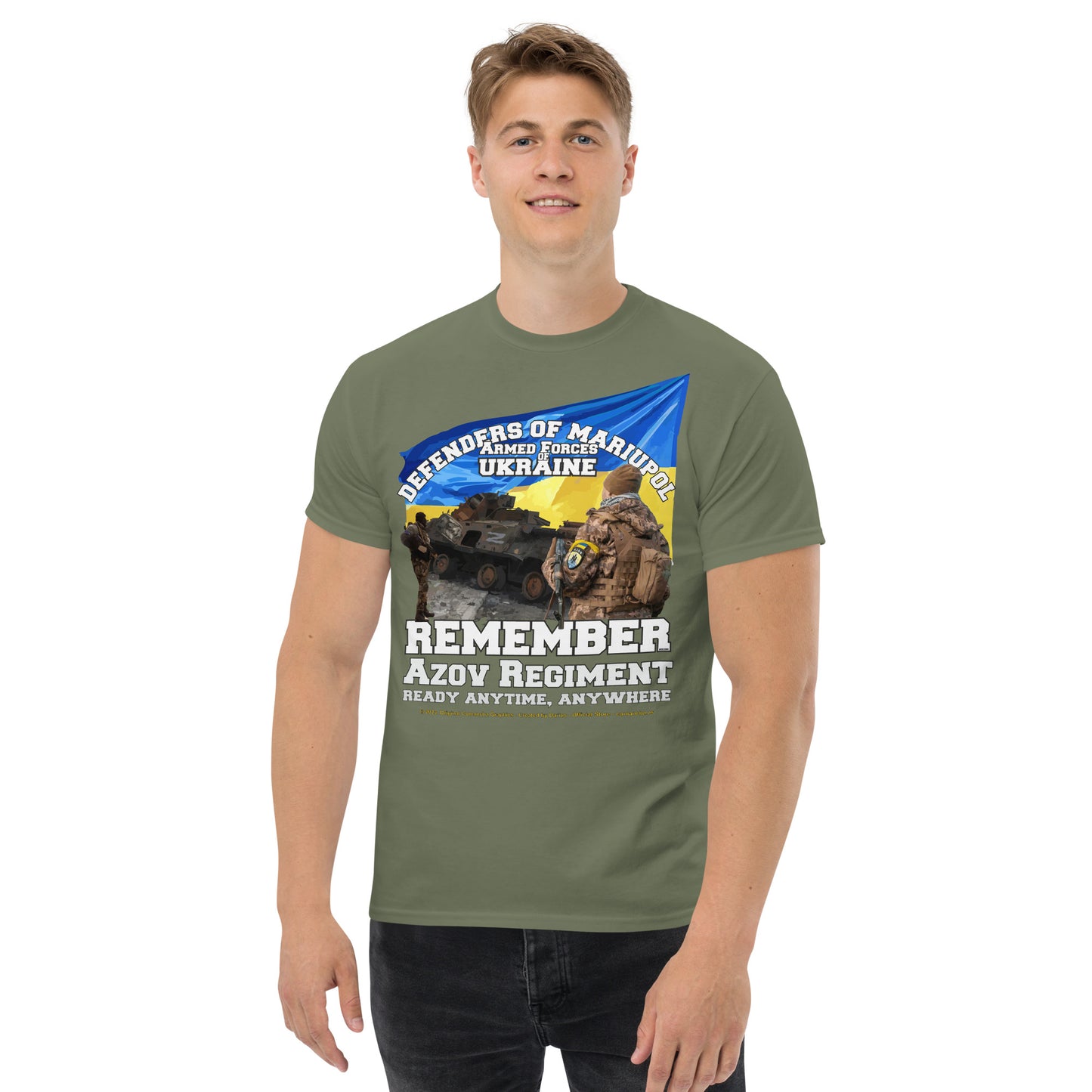 REMEMBER AZOV REGIMENT t-shirt