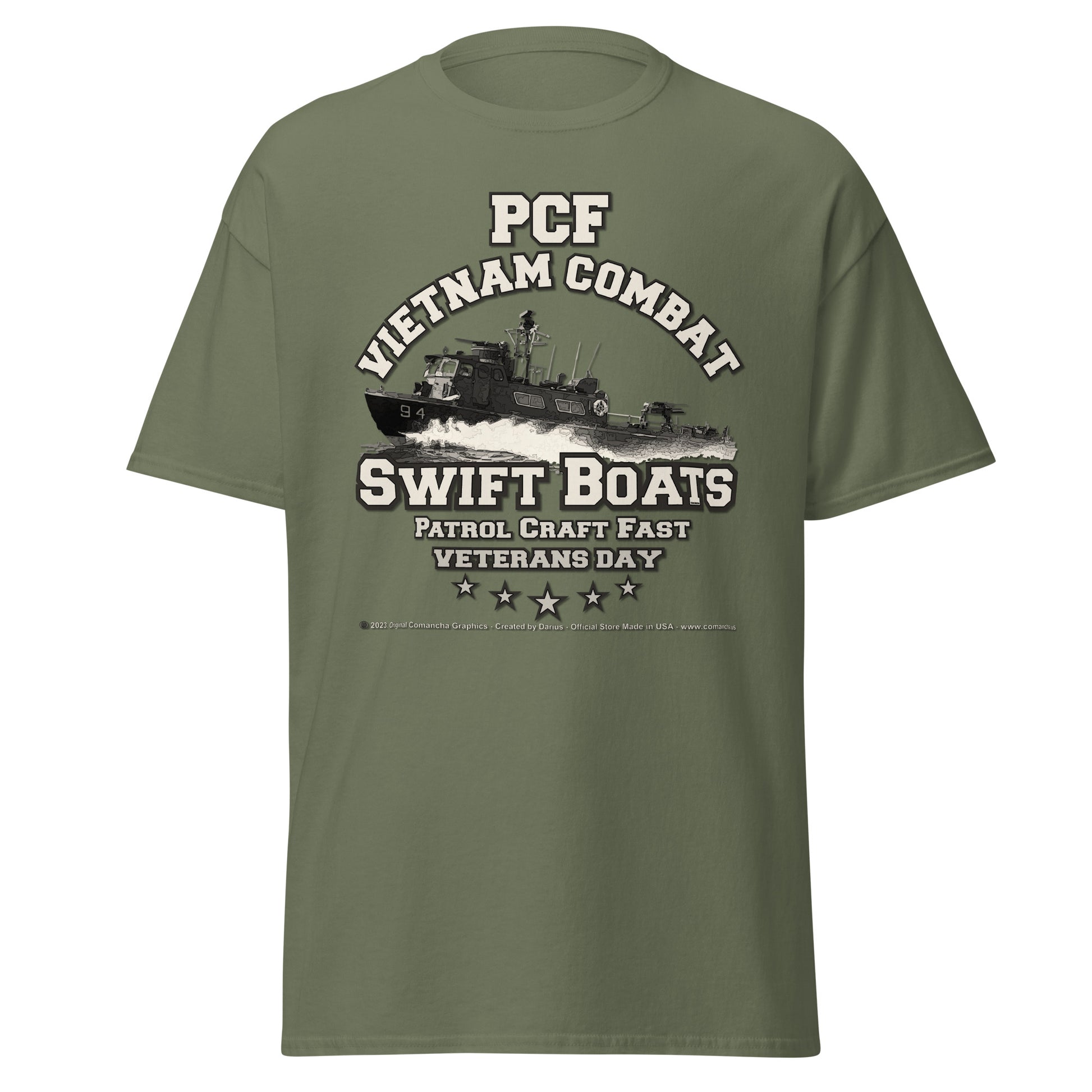 SWIFT BOATS Vietnam Combat Veterans classic tee