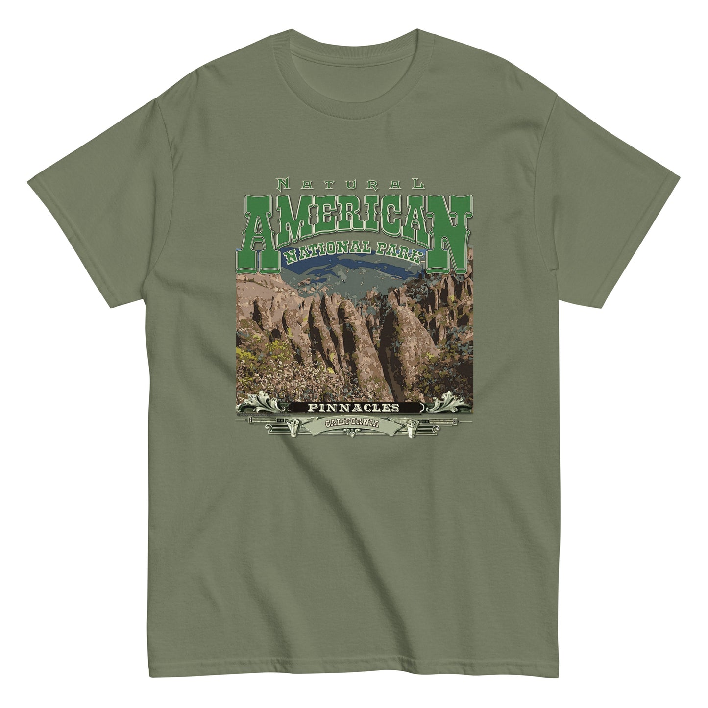 Pinnacles National Park t-shirt, Comancha Graphics,Pinnacles t-shirt, Comancha Graphics tee,