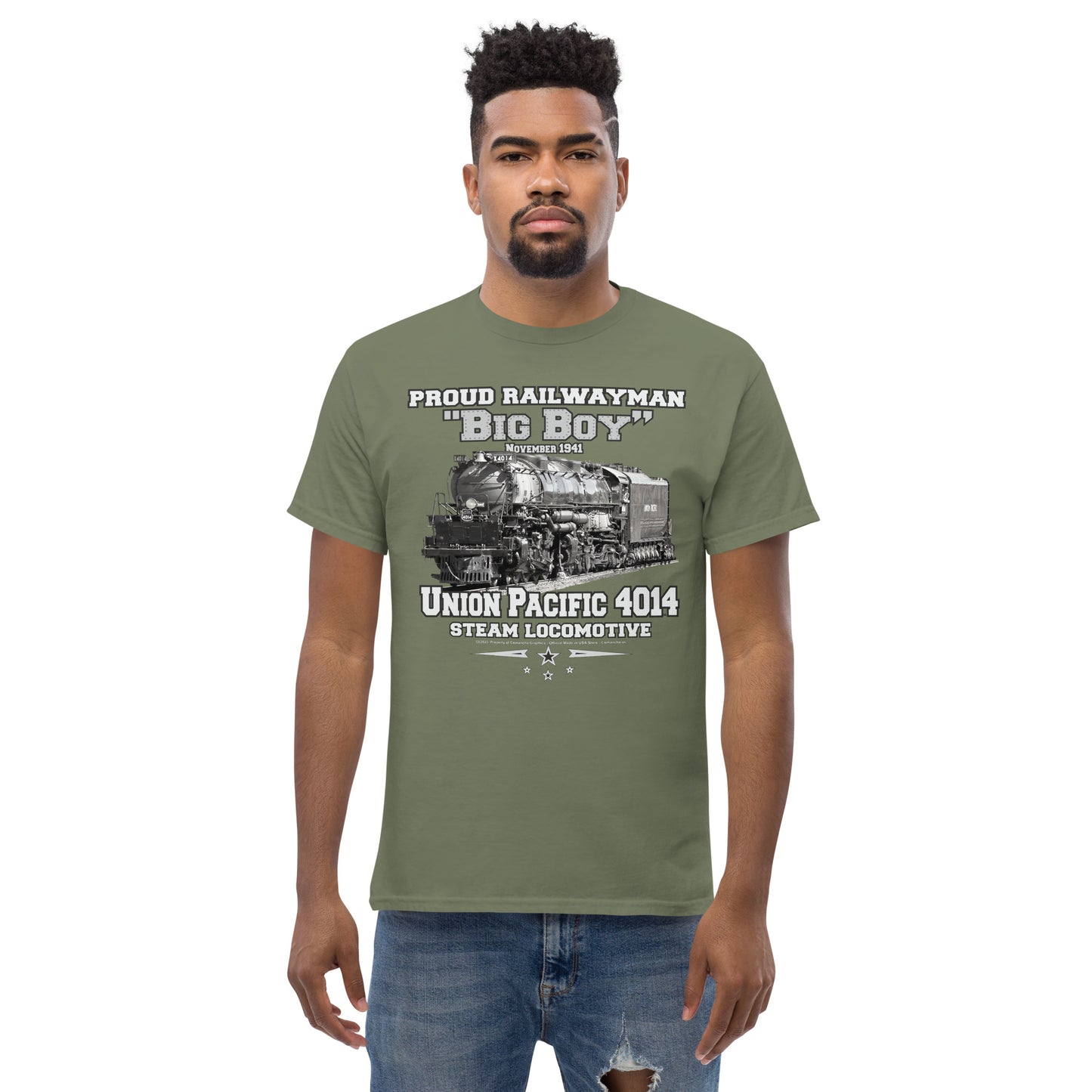 UNION PACIFIC 4014 t-shirt, Steam locomotive tee,UNION PACIFIC 4014 Steam Locomotive t-shirt,