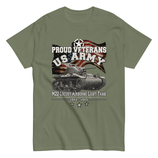 M22 LOCUST t-shirt,us army tee,us army weterans tee,veterans day tee,comancha,ww2 veterans tee,M22 LOCUST Airbone Tank Veterans t-shirt,