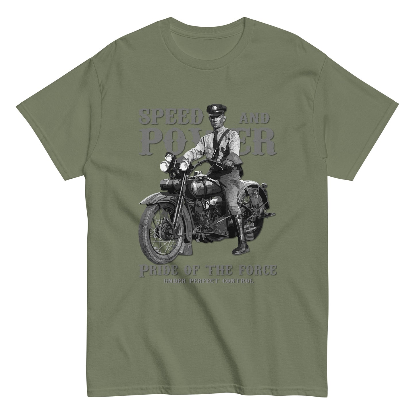 Motorcycle Speed & Power tee, Speed & Power tee, Motorcycles t-shirt,Vintage motorcycle t-shirt,comancha Graphics Tee,T-shirt store,