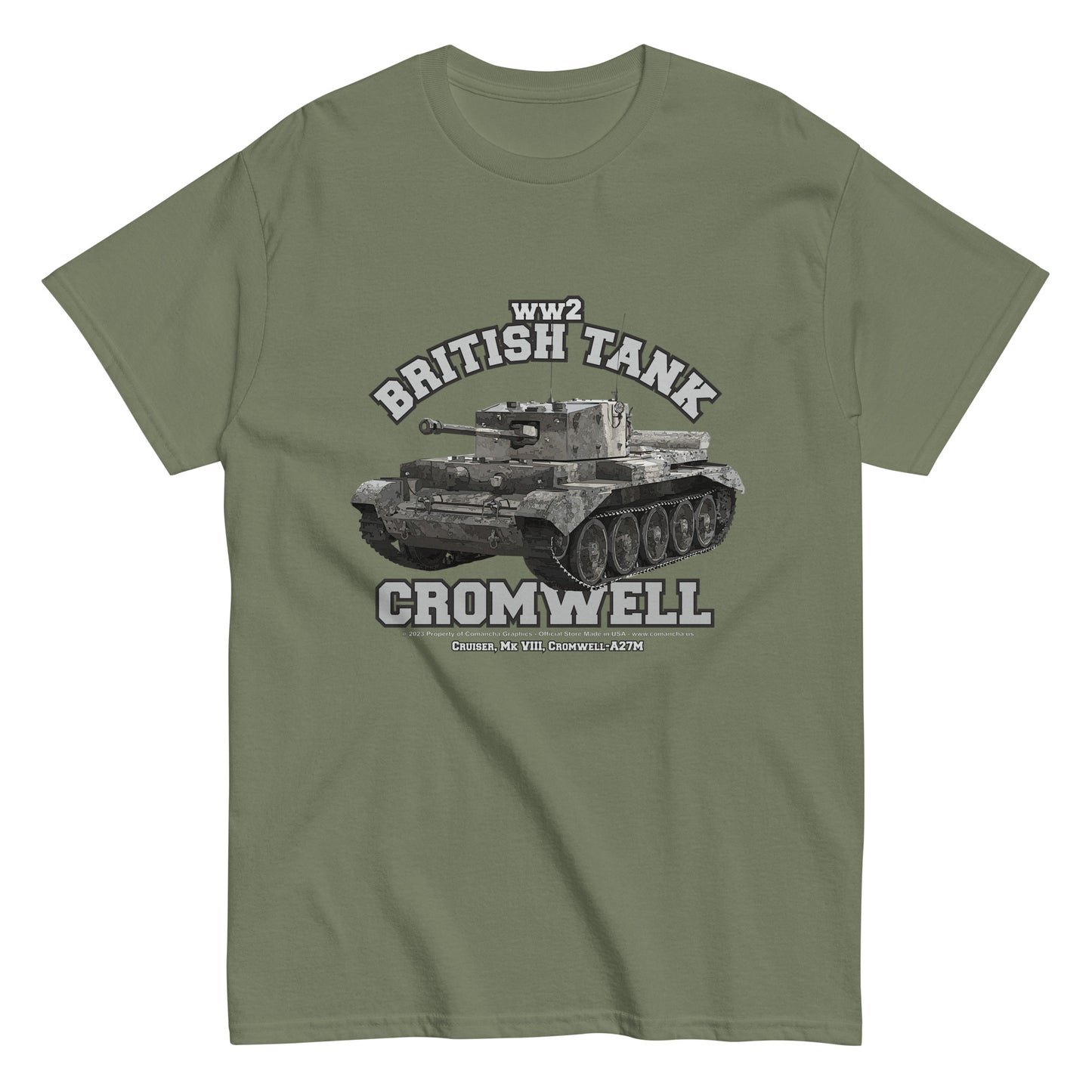 Cromwell British Tank T-shirt,Cromwell tank t-shirt, Tank Cromwell t-shirt,comancha t-shirts,