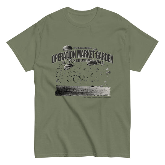 Operation Market Garden T-shirt, 82nd Airborne Division , Operation Market Garden T-shirt, 82nd Airborne Division t-shirt,army veterans tee,ww2 veterans tee,comancha,