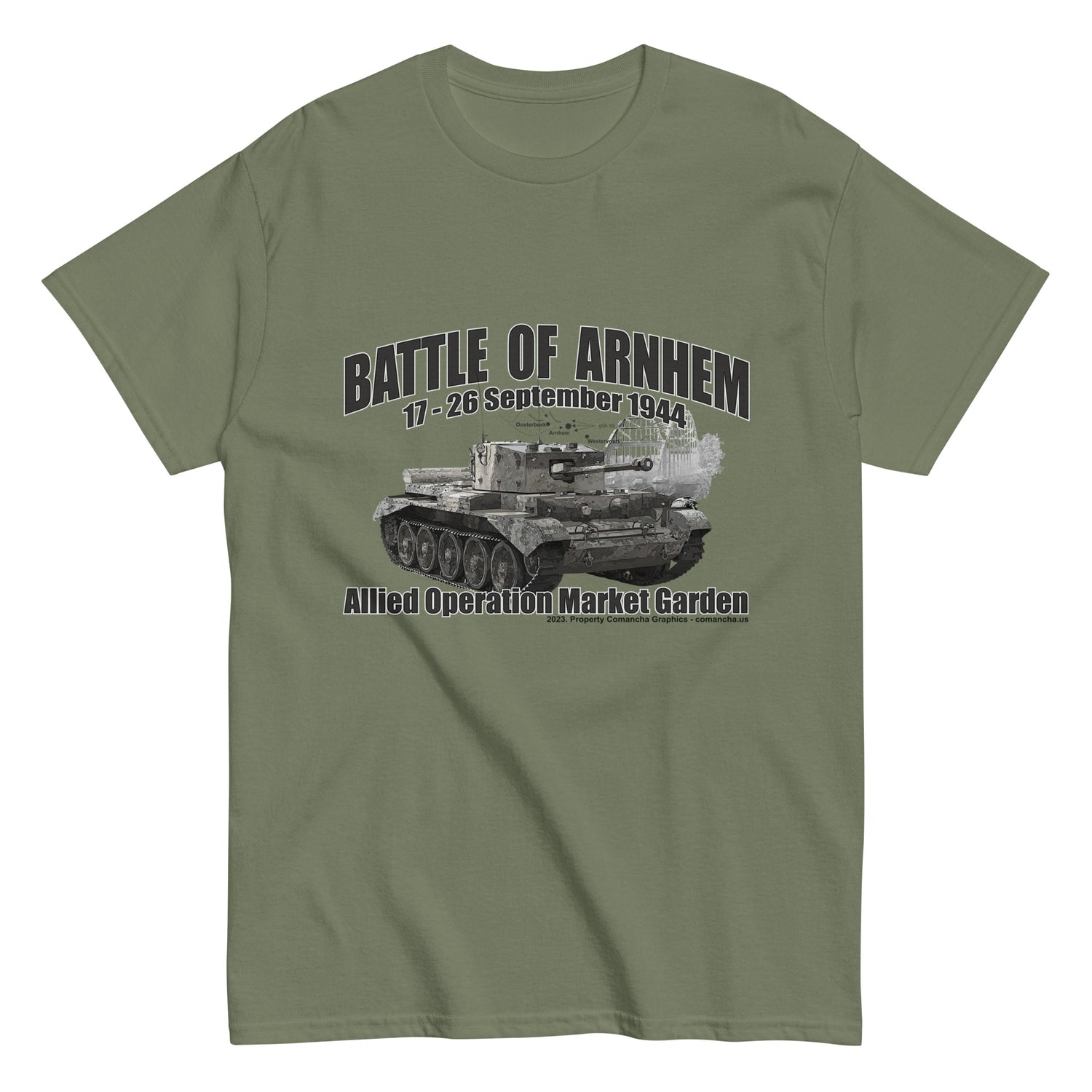 Battle of Arnhem t-shirt,Operation Market Garden t-shirt, d-day t-shirt,veterans t-shirt,comancha t-shirt,