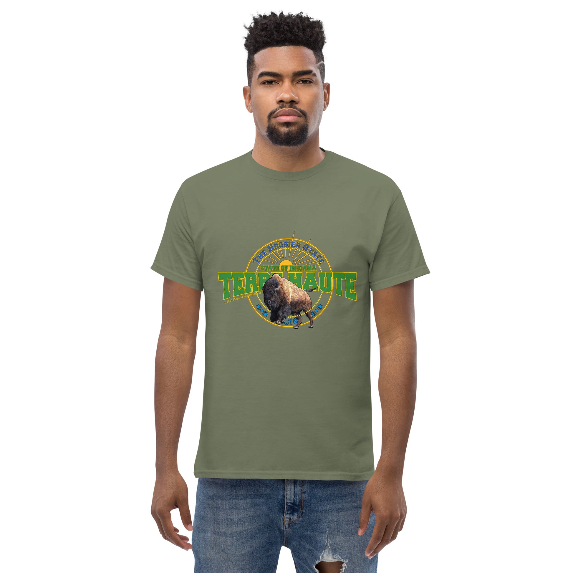 Terre Haute Tee, Indiana State T-shirt,
