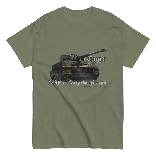 Tiger Tank T-shirt, German Tank tee, Comancha Graphics tees,