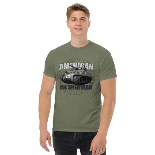 American Sherman M4 t-shirt, M4 Sherman tee, Comancha graphic t-shirt,