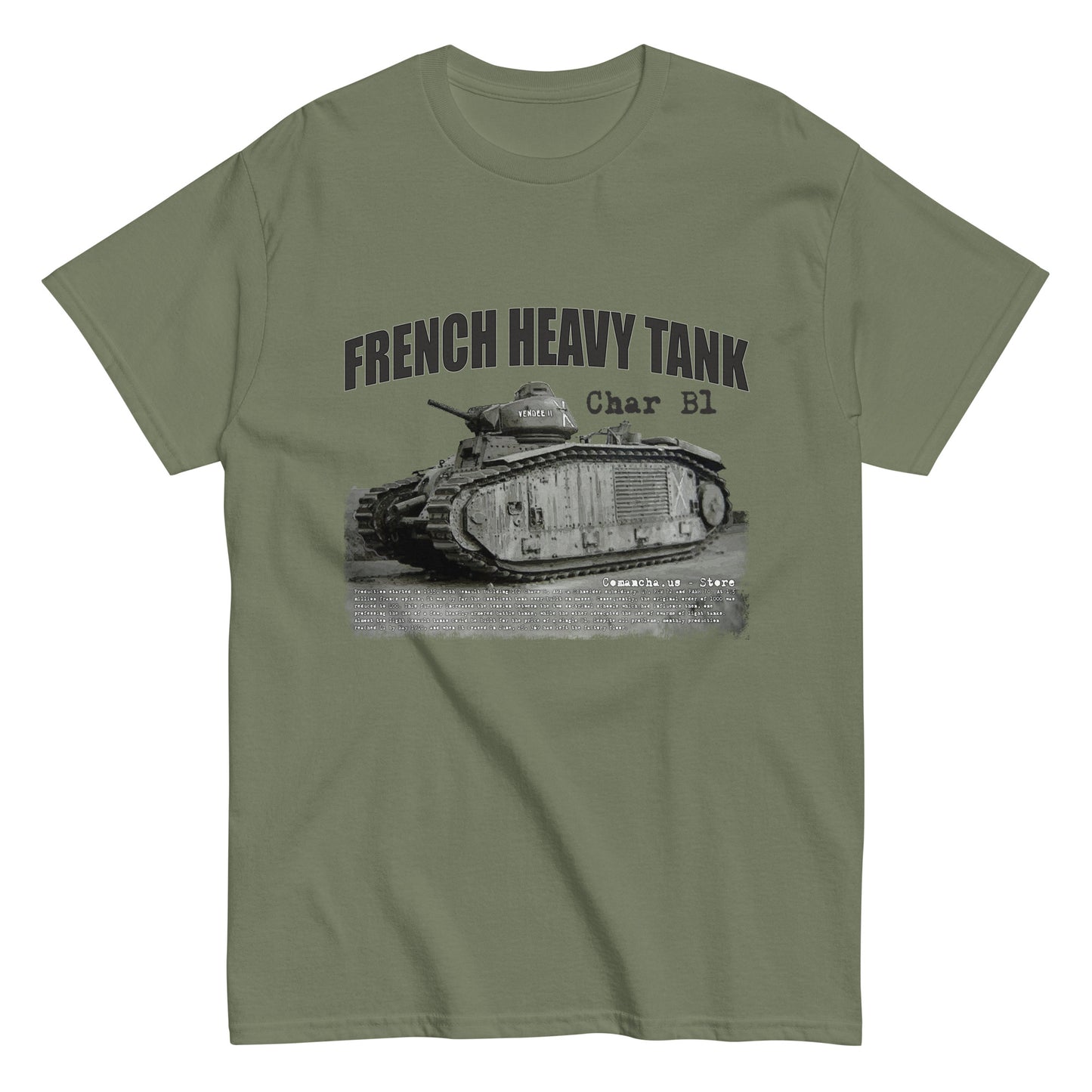 Char B1 tee, Char B1 t-shirt, Char B1 tank t-shirt, Char B1 heavy tank t-shirt, reanult Char B1 t-shirt,