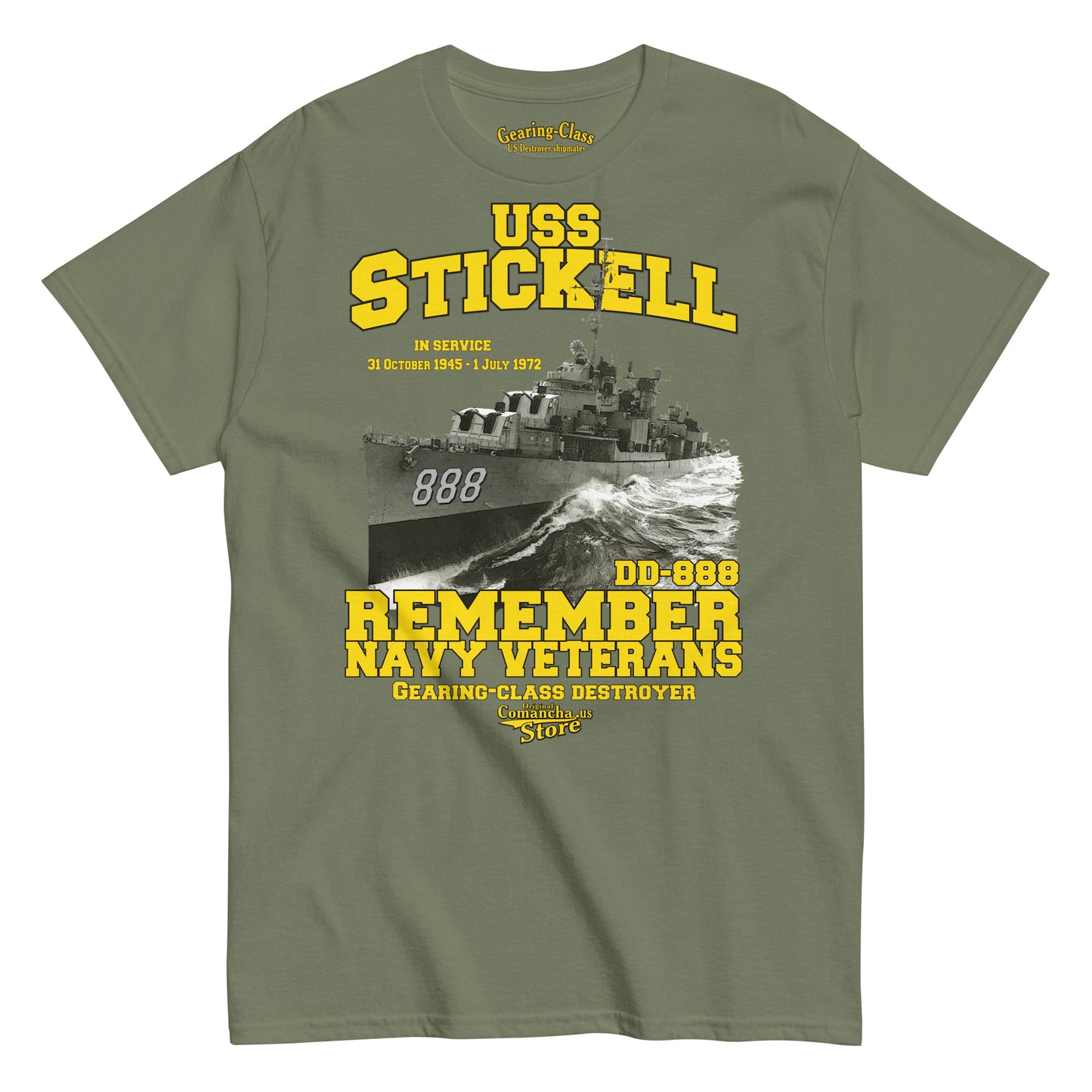 USS Stickell DD-888 T-shirt,