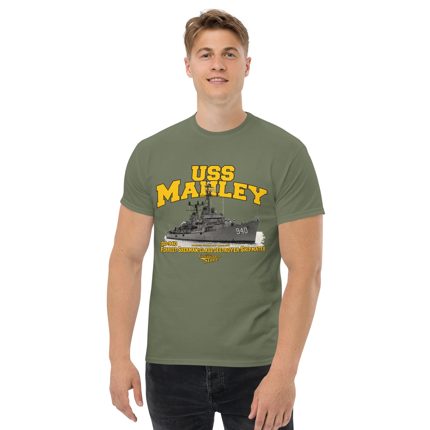 USS Manley DD-940 tee
