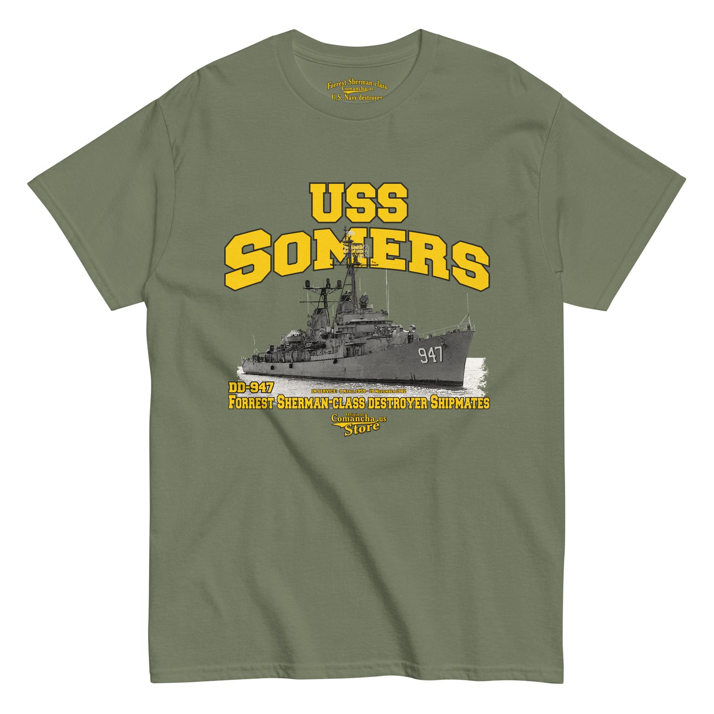 USS Somers DDG-34 t-shirt