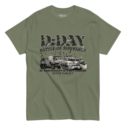 80th Anniversary The Battle of Normandy T-shirt