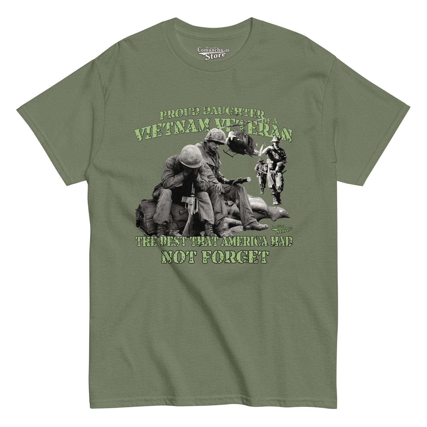 Proud daughter Vietnam Veteran t-shirt