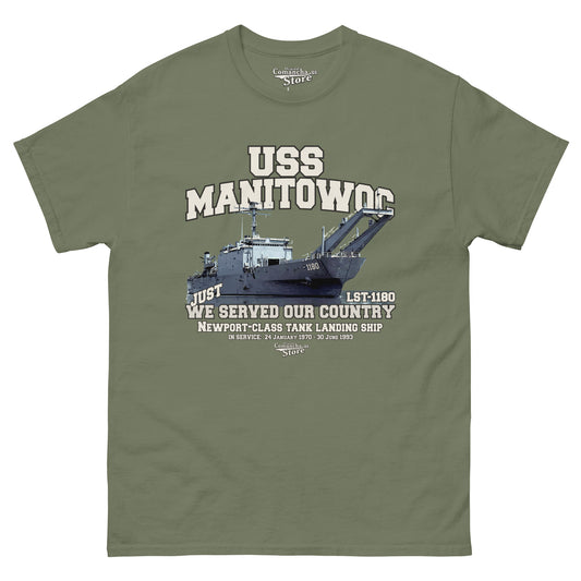 USS Manitowoc LST-1180 t-shirt