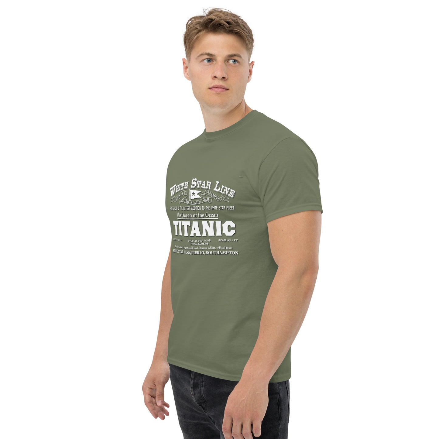 WHITE STAR LINE-Titanic Men's classic tee
