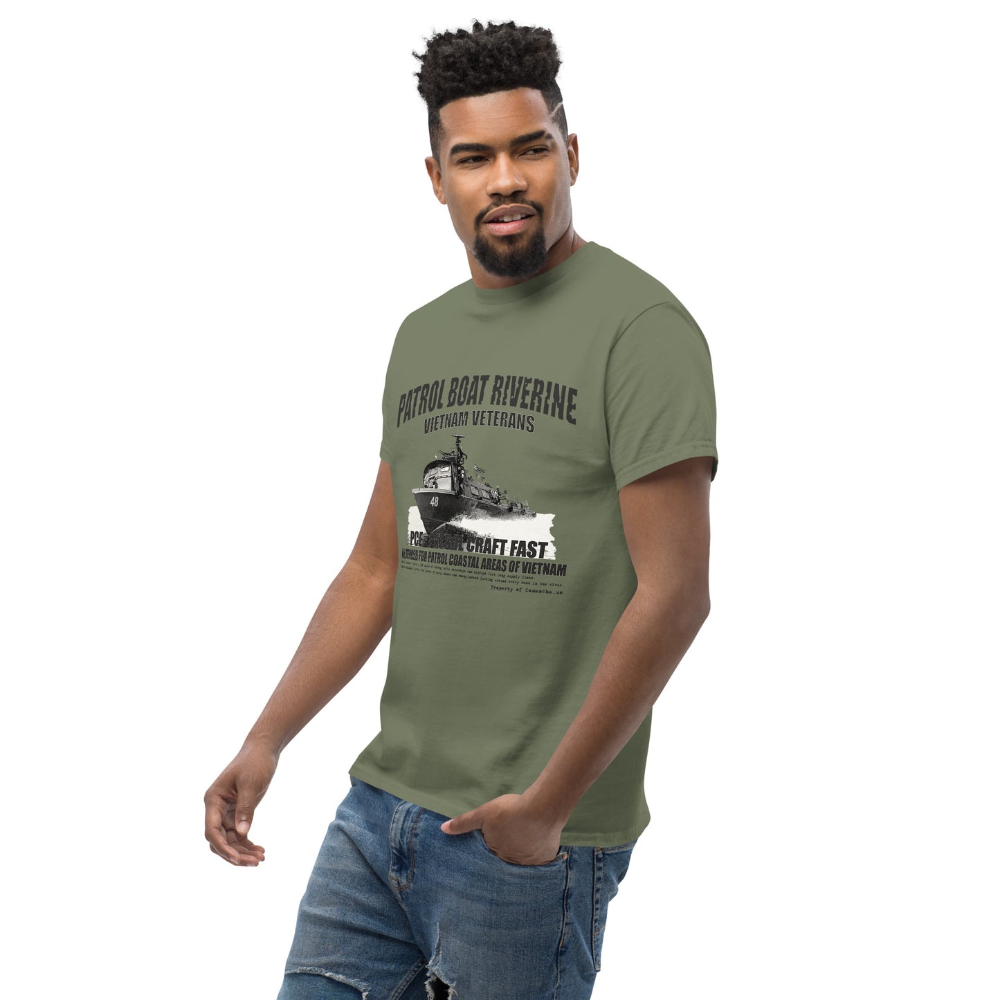 Patrol Boat Riverine Veterans T-shirt, Comancha Graphics,
