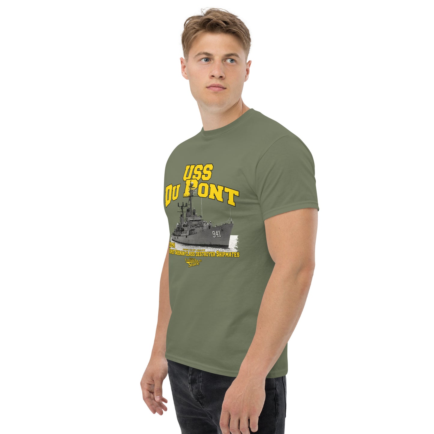 USS Du Pont DD-941 tee