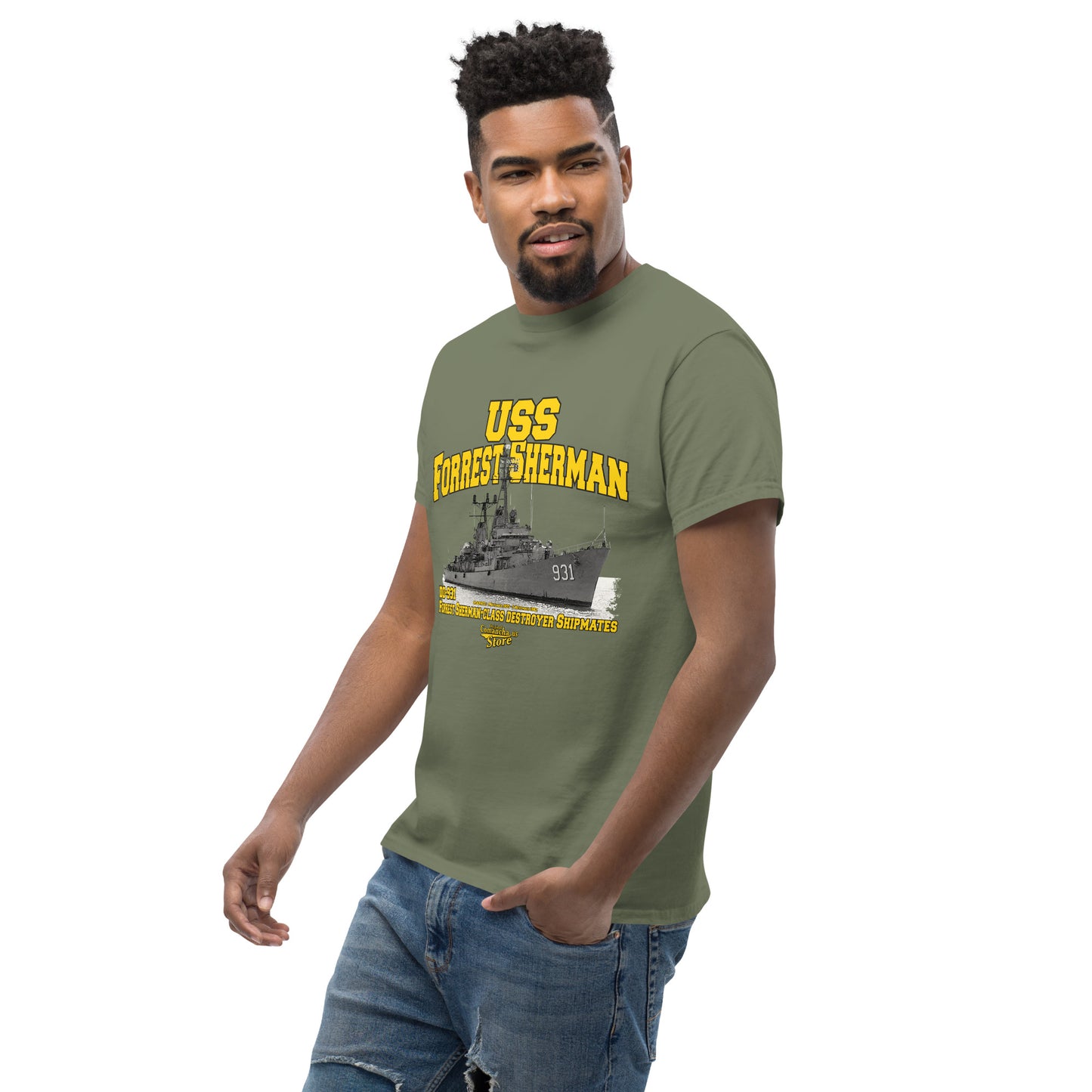 USS Forrest Sherman DD-931 tee