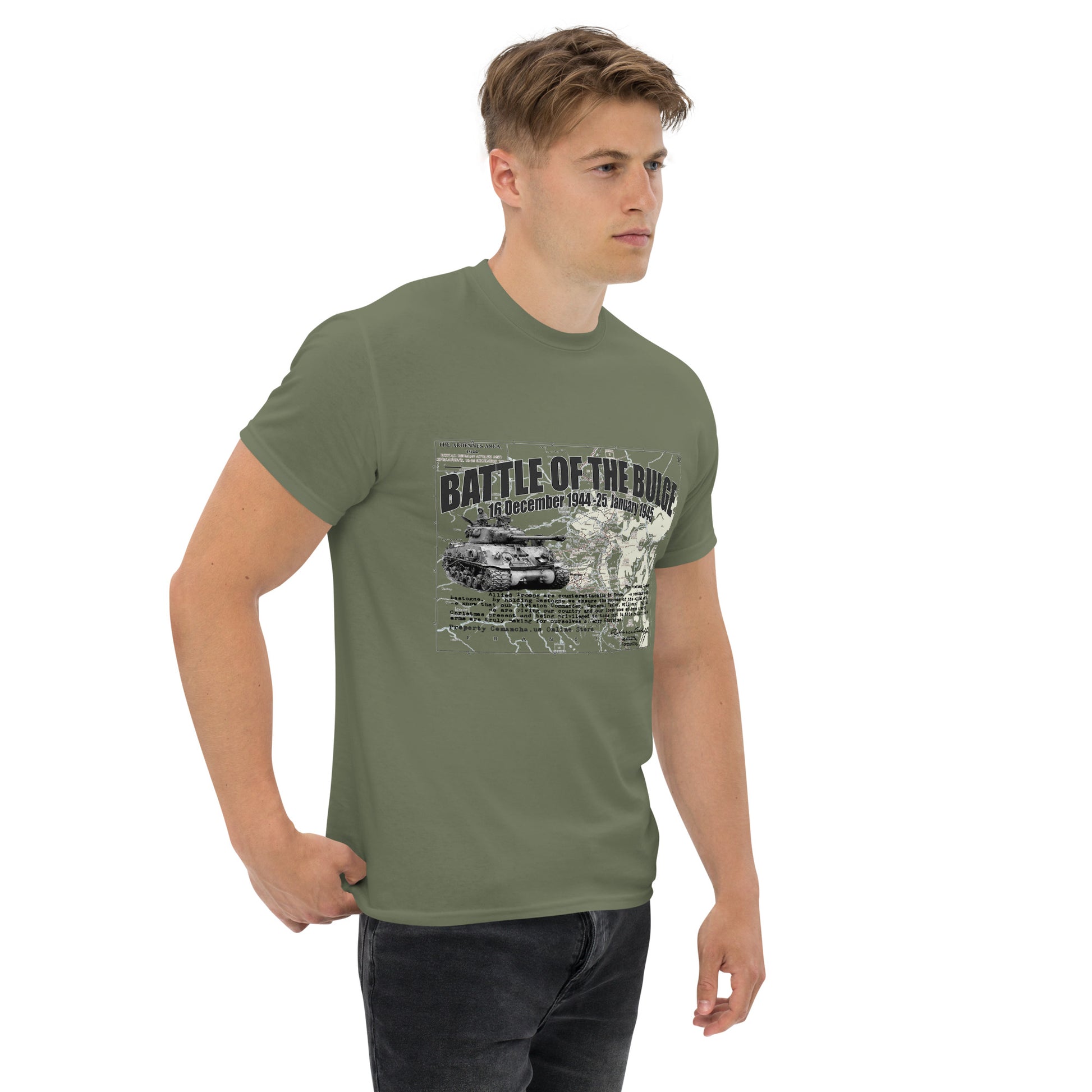 Battle of the Bulge Veterans T-shirt, Comancha Graphics Online Store,