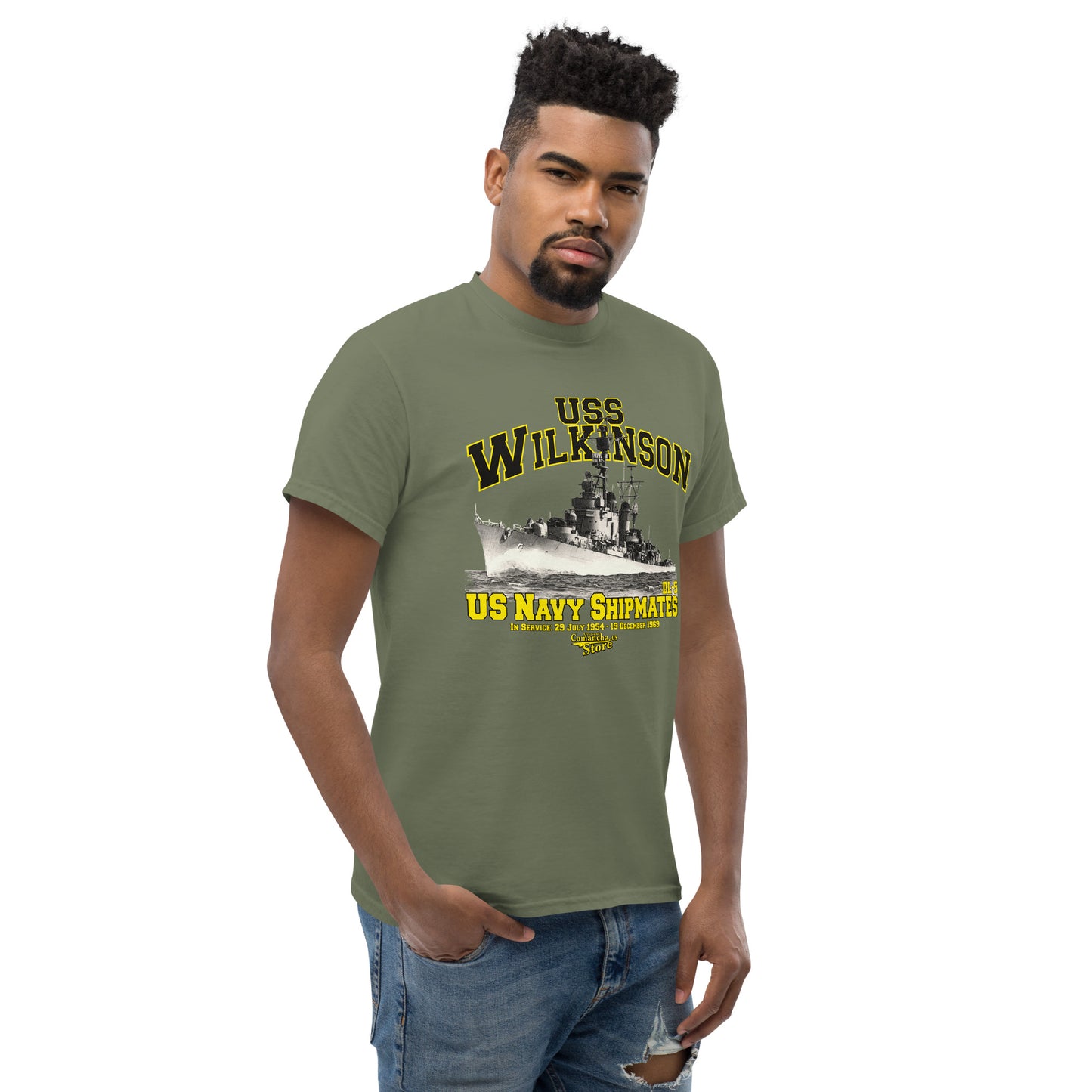 USS Wilkinson DL-5 Destroyer t-shirt