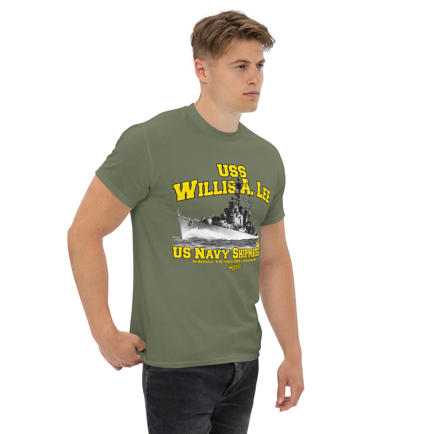 USS Willis A. Lee DL-4 Destroyer t-shirt