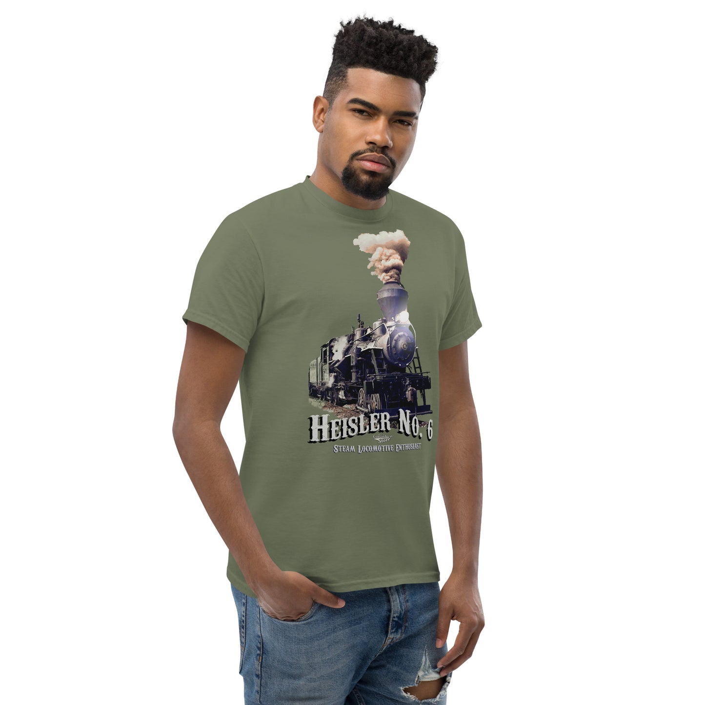 HEISLER N.o. 6 Steam Locomotive T-shirt