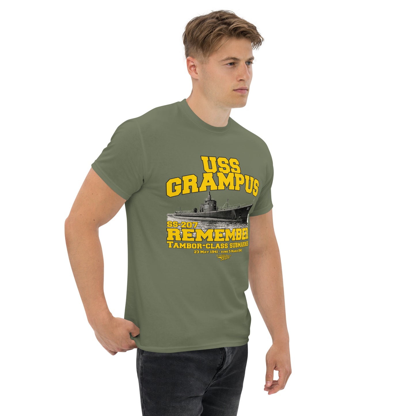 USS Grampus SS-207 shipmates t-shirts