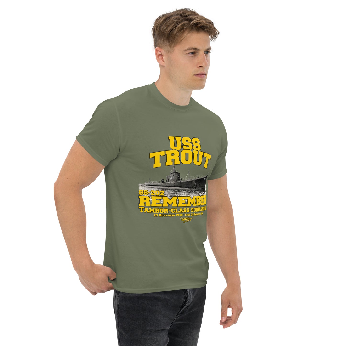 USS Trout SS-202 Submarine t-shirt