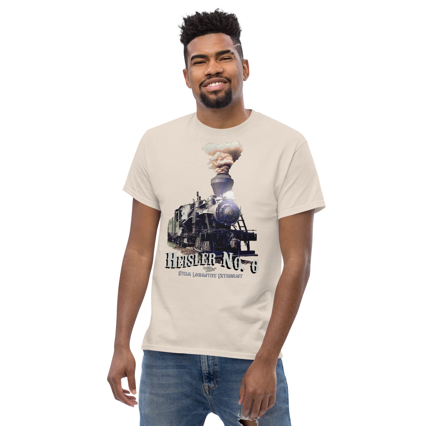 HEISLER N.o. 6 Steam Locomotive T-shirt