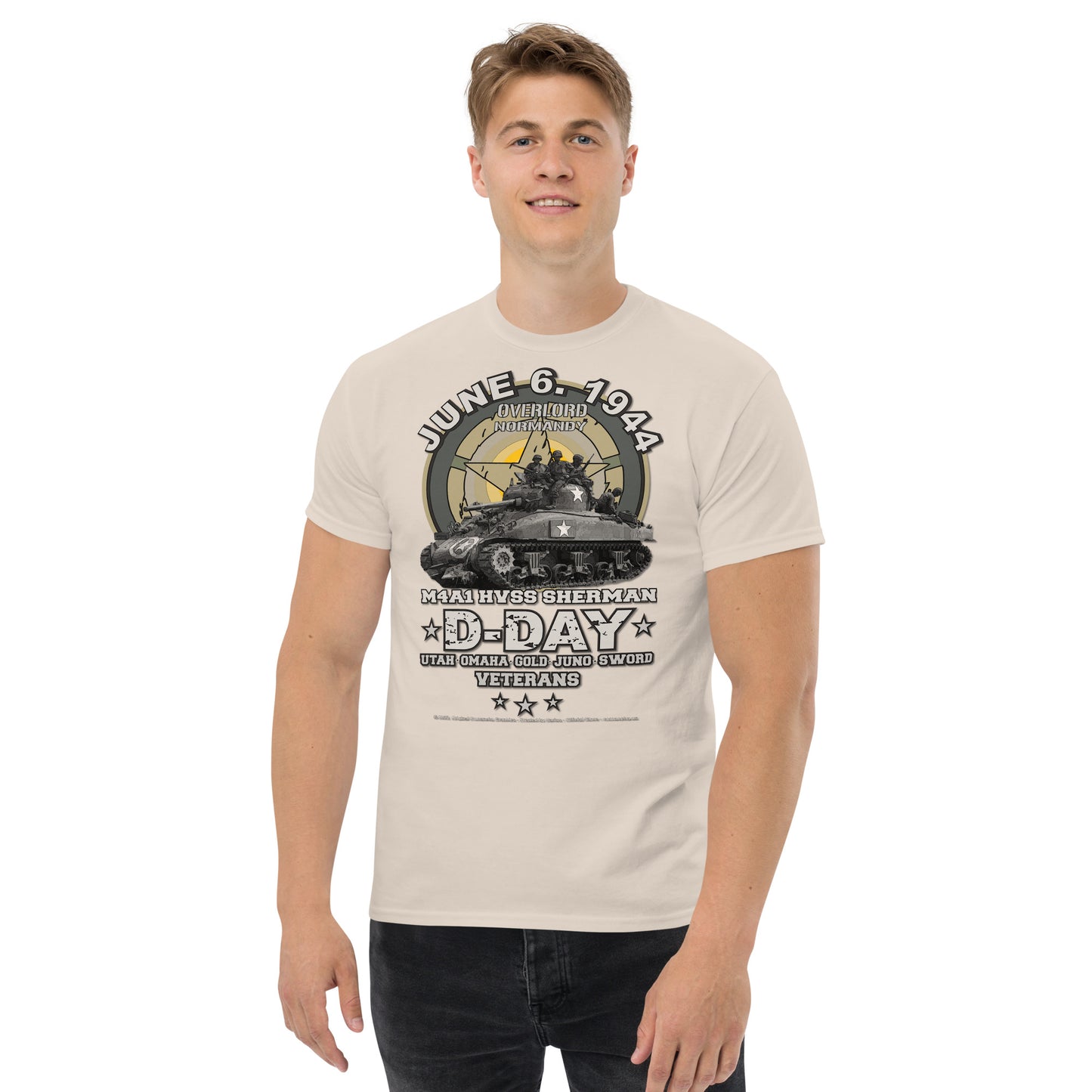 D-Day 1944 US army Veterans t-shirt