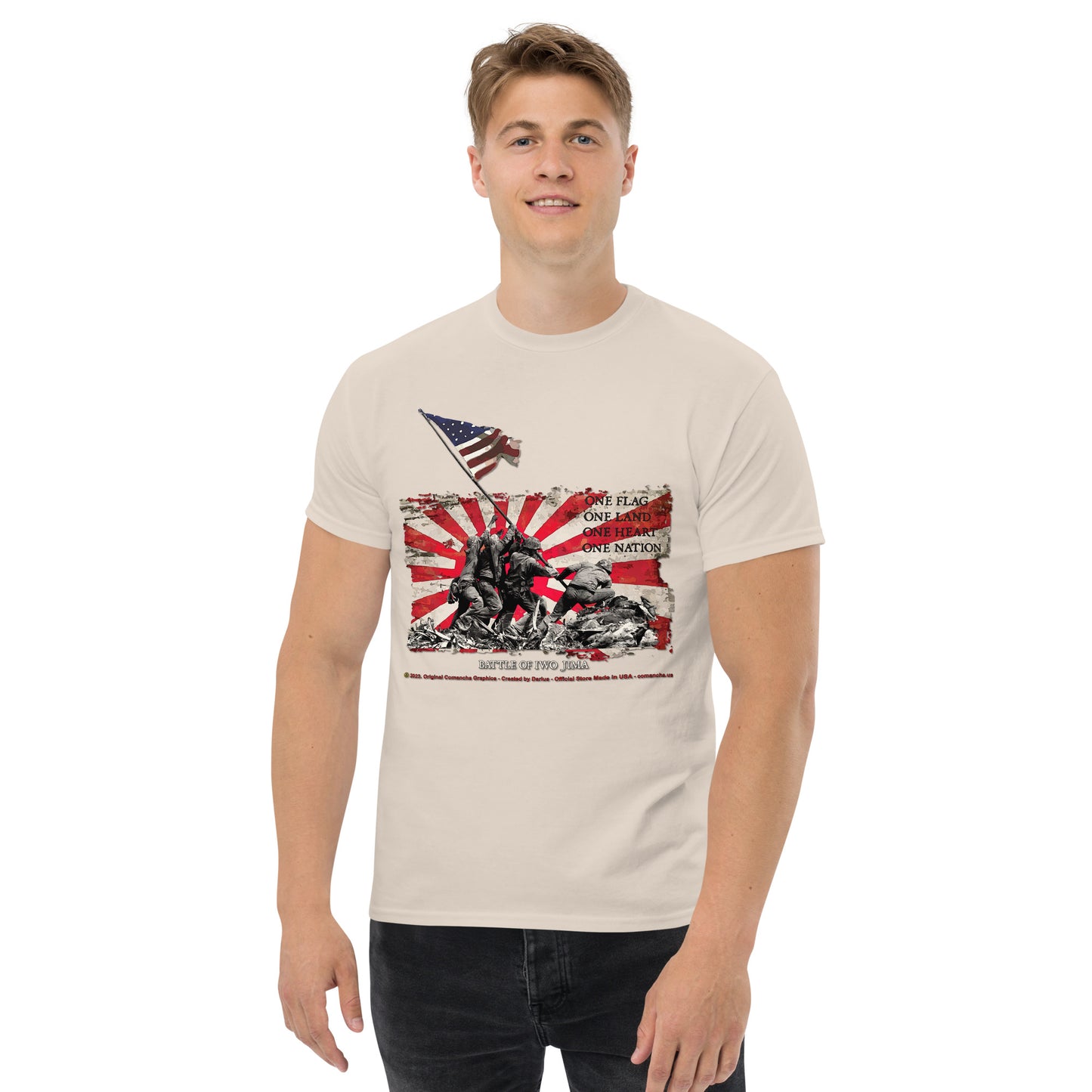Battle of Iwo Jima t-shirt