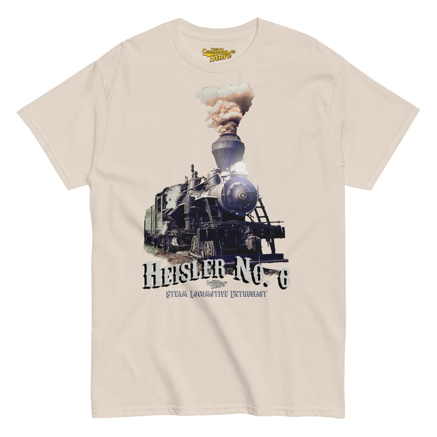 HEISLER N.o. 6 Steam Locomotive T-shirt