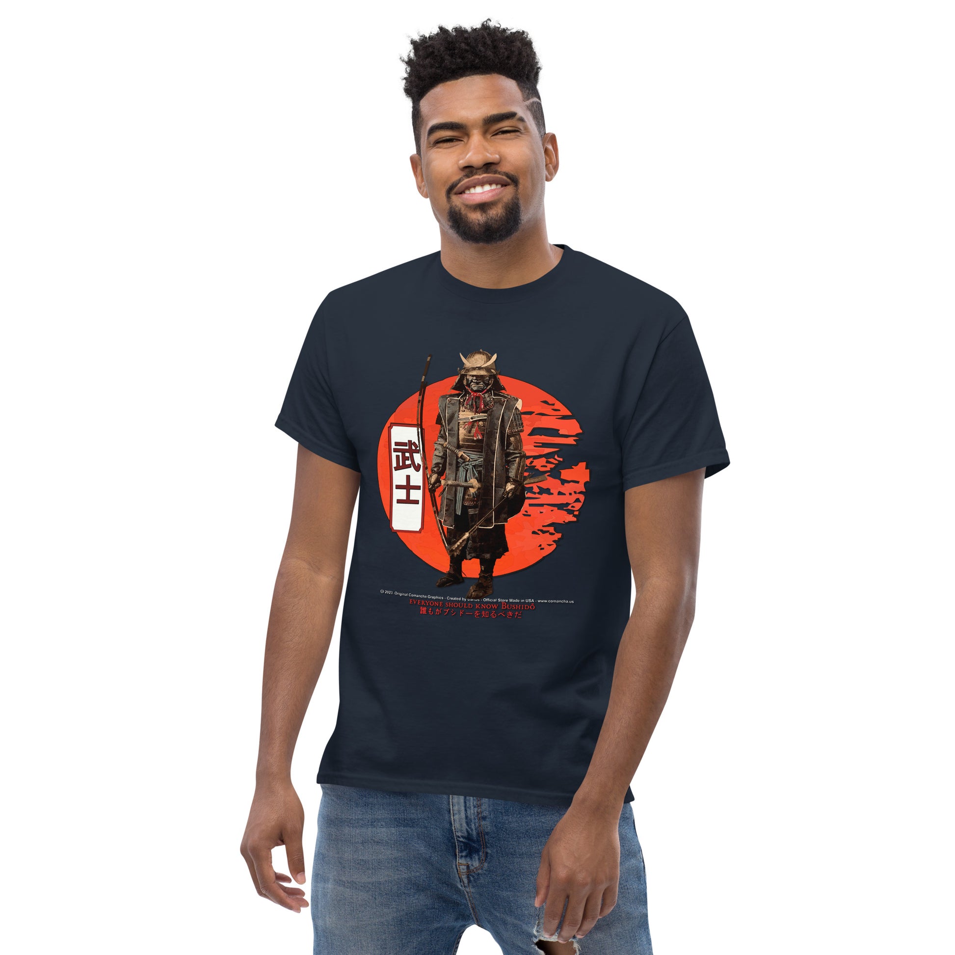 SAMURAI Japanese Tradition T-Shirt, Comancha T-shirts,