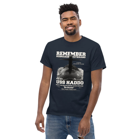 USS HADDO SSN-604 tee, Submarine Veterans Classic T-shirt, Comancha T-shirts Store,