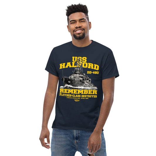 USS Halford DD-480 t-shirt