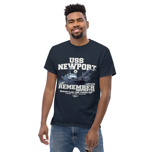 USS Newport LST-1179 Shipmates t-shirt