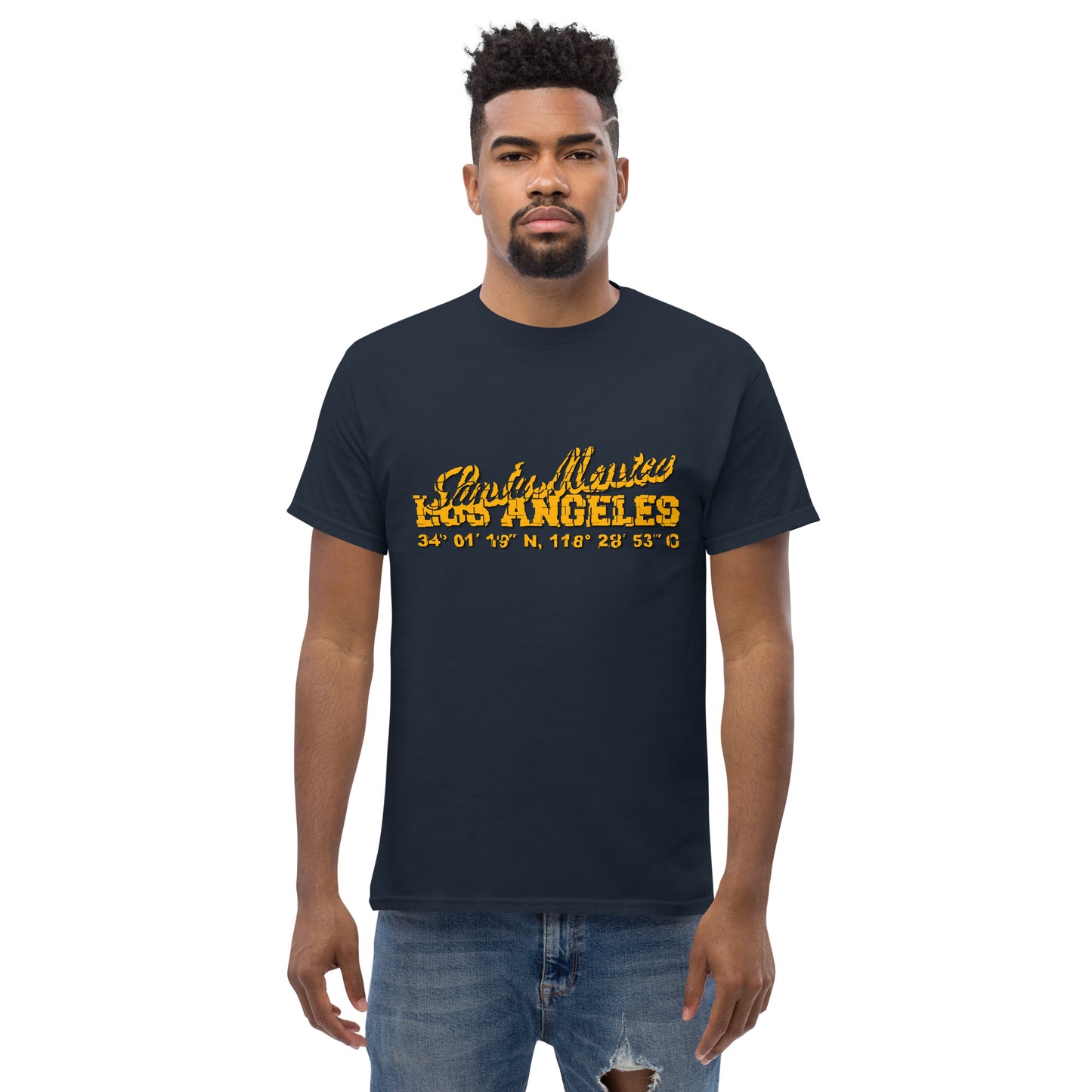 Santa Monica tee, los Angeles tee, T-Shirt Comancha.us, Comancha Design,comancha graphics,