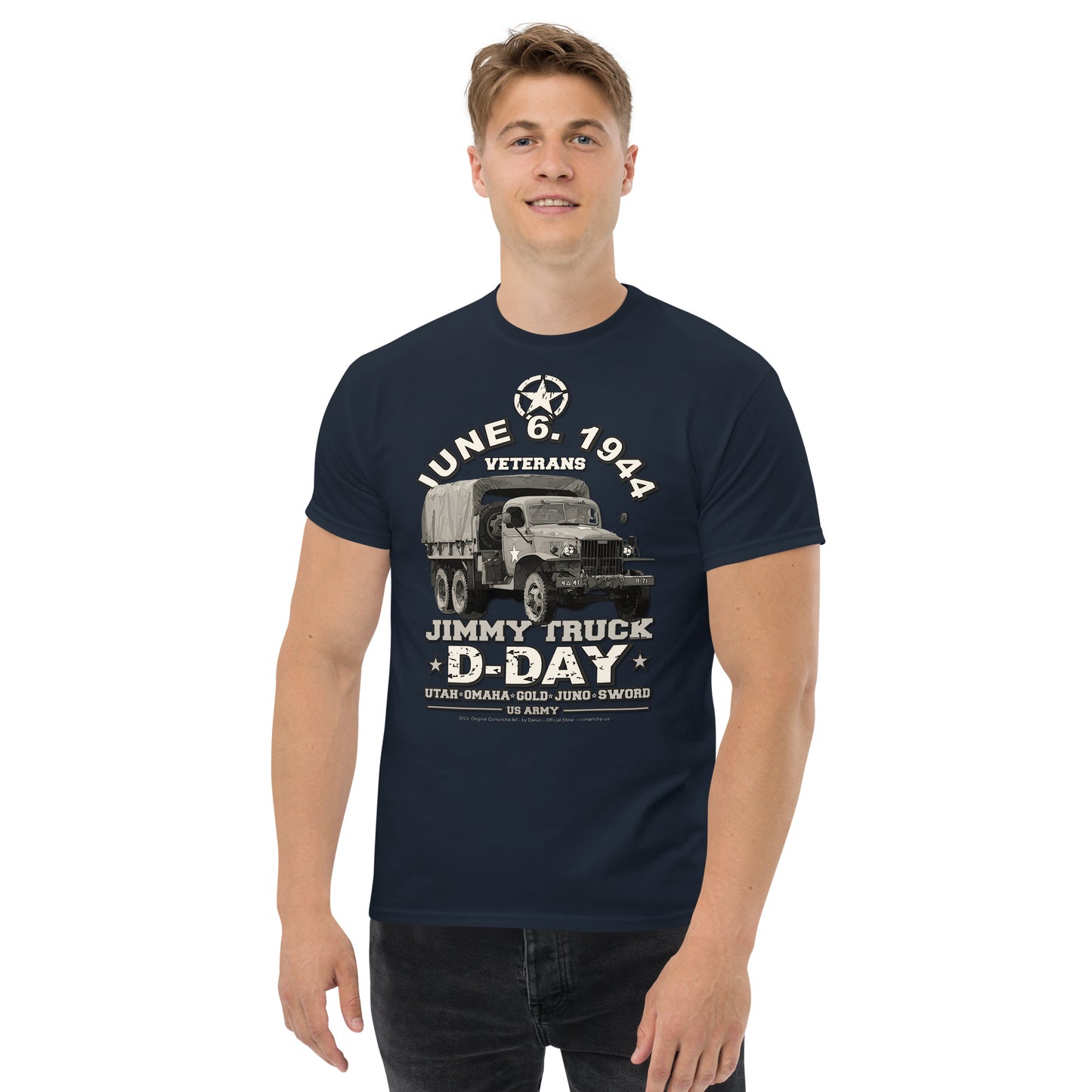 D-DAY 1944 Jimmy Truck t-shirt