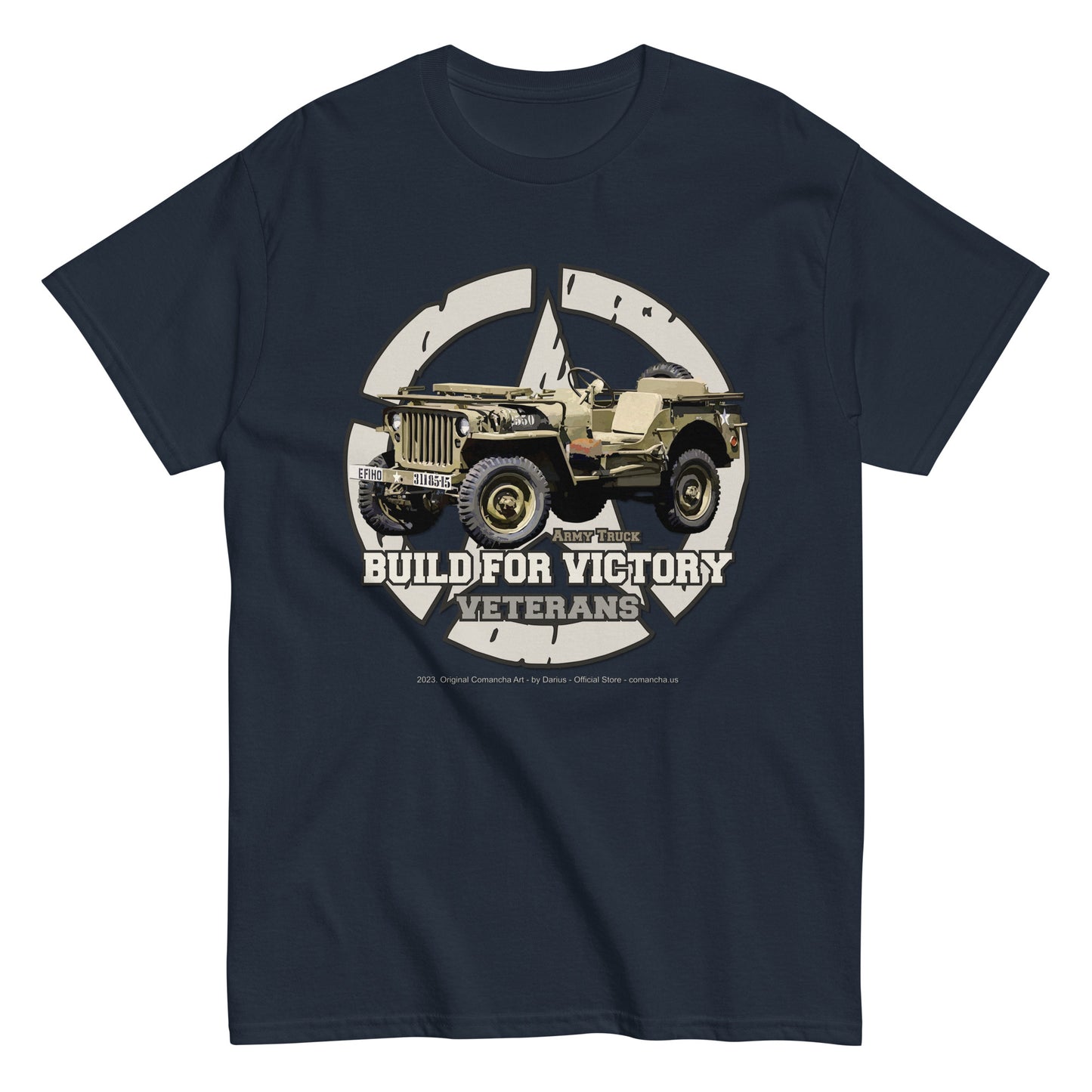 D-DAY Build for Victory Veterans, Men's classic tee