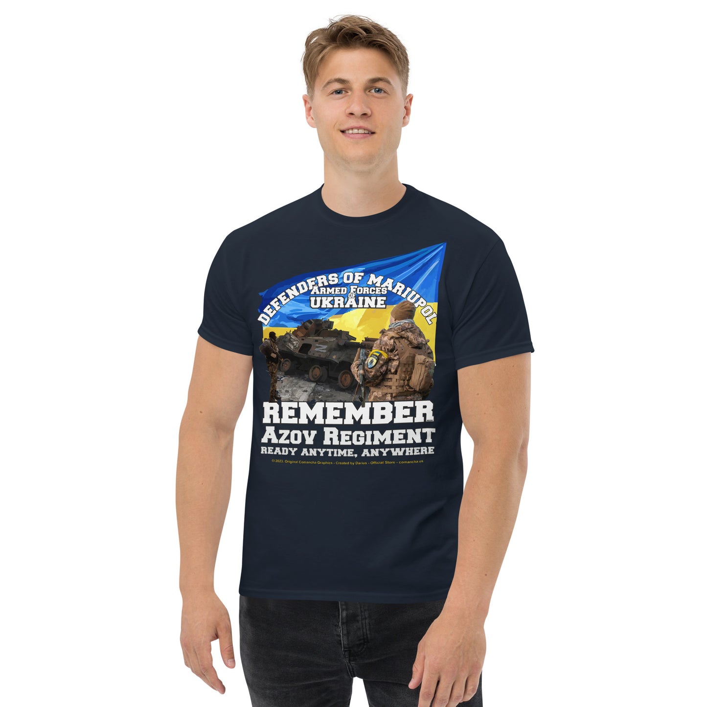 REMEMBER AZOV REGIMENT t-shirt