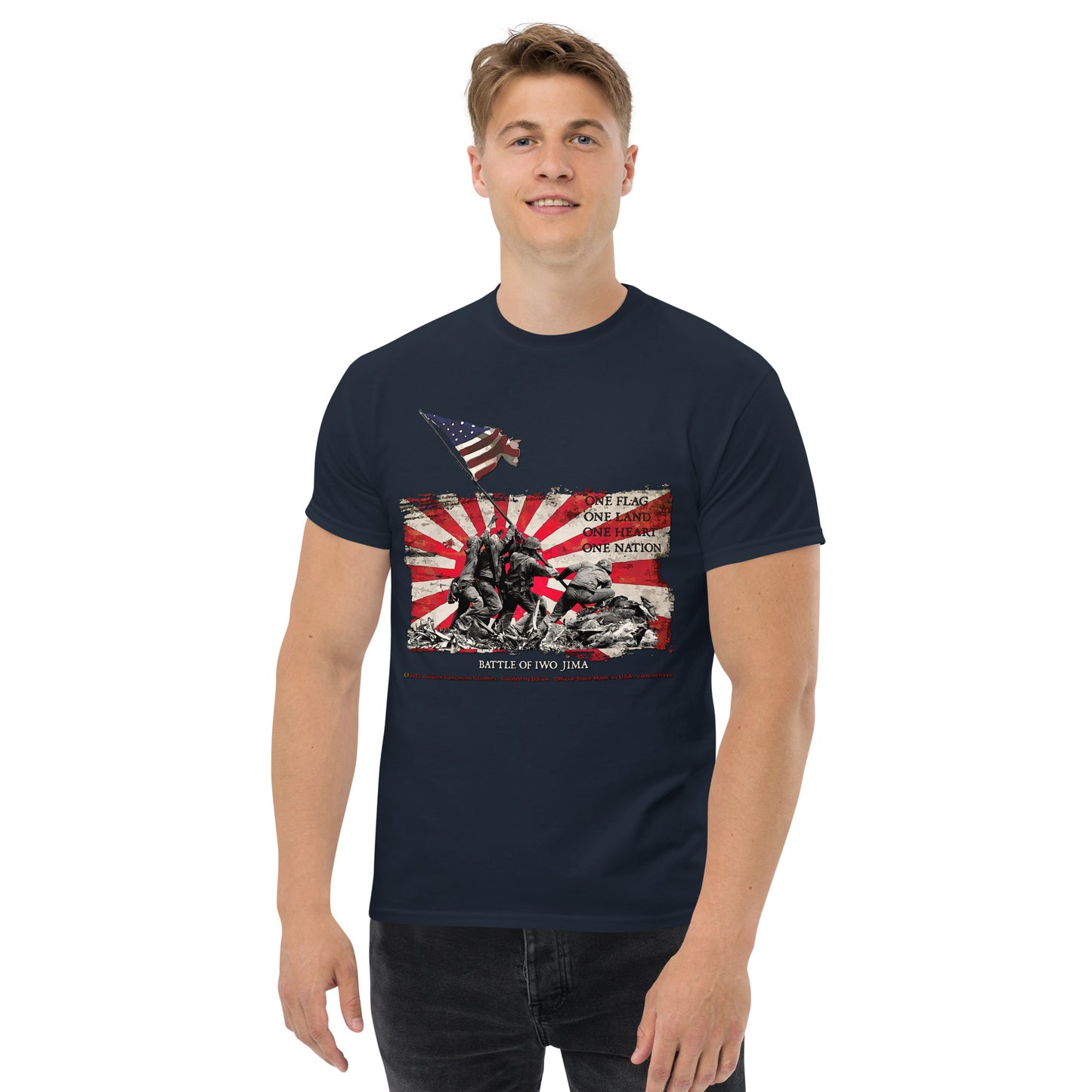 Battle of Iwo Jima T-Shirt, Comancha Graphics,