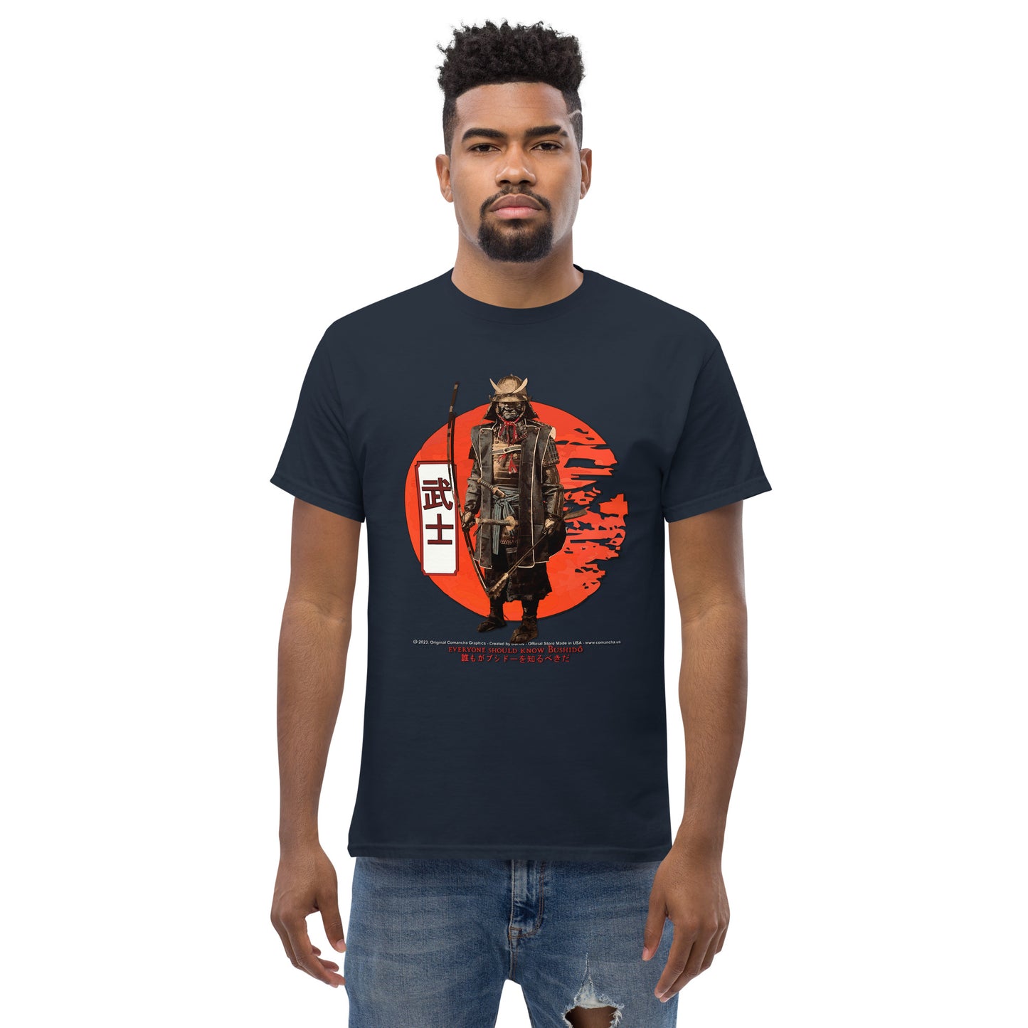 SAMURAI Japanese Tradition T-Shirt, Comancha T-shirts,